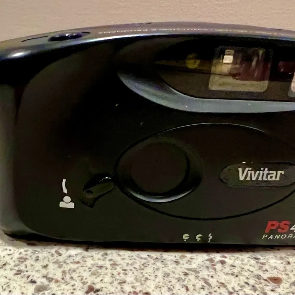Vintage Vivitar PS420 35mm Film Camera - Panorama Tested-Works~Used On TV Show